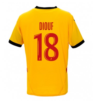 RC Lens Andy Diouf #18 Hemmatröja 2024-25 Kortärmad